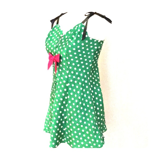 Lexa Vonn x Victoria's Secret polka dot slip dress - Picture 3 of 8